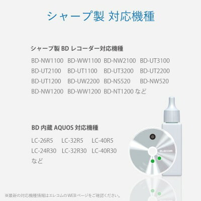 BLu-ray用レンズクリーナー シャープ対応 AVD-CKSHBDR(1コ入)